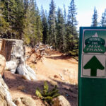 Forest Road 379 trailhead Ring the Peak Trail Colorado